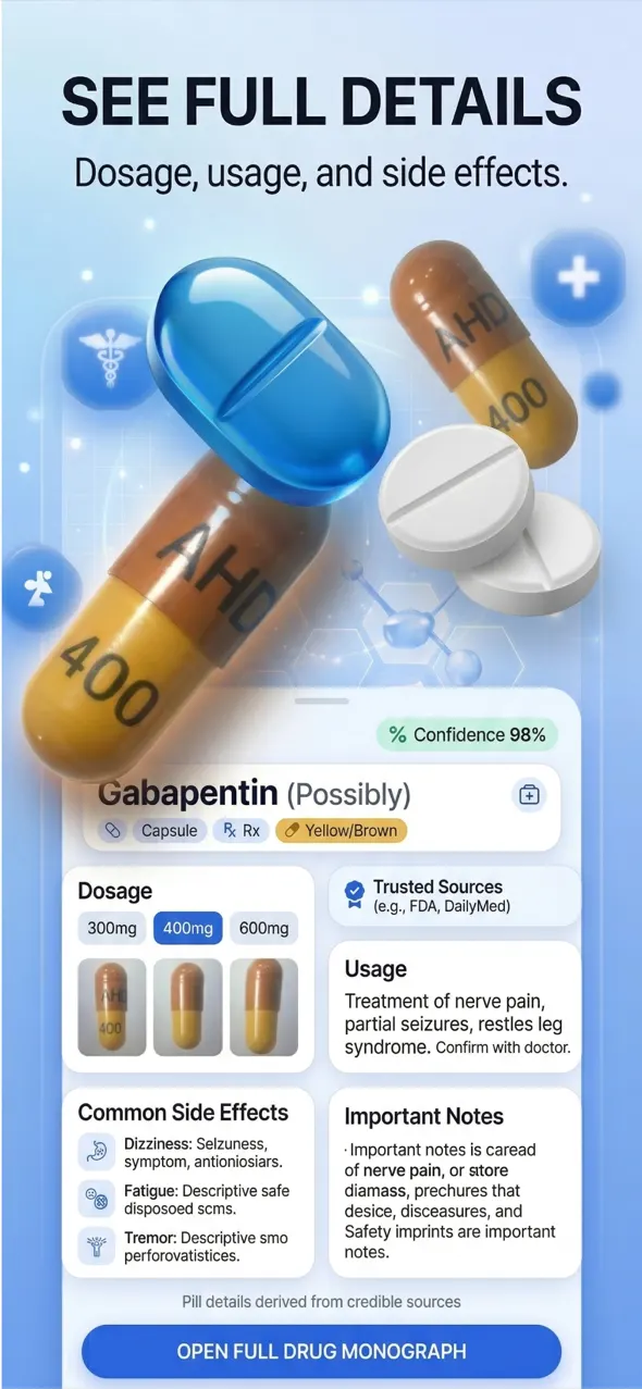 Pill Identifier & Drug Finder — medication safety screen Pill Identifier & Drug Finder — medication safety screen